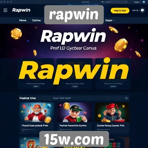 Acessibilidade e interface do site rapwin