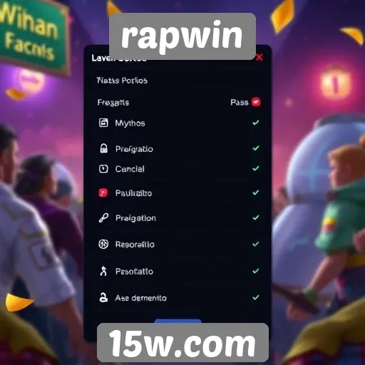 Novos recursos de personalização no rapwin