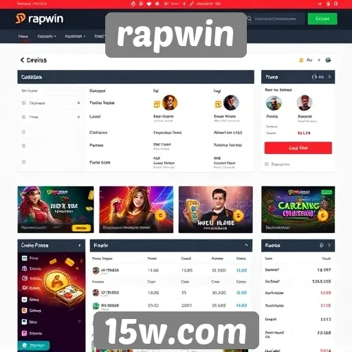 Novas funcionalidades do site Rapwin para usuários